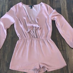 Champagne pink romper
